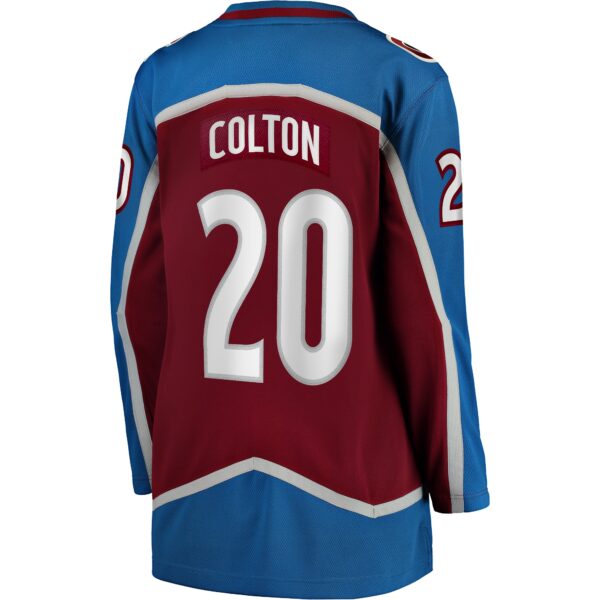 Women’s Colorado Avalanche Ross Colton Fanatics Branded Maroon Home Breakaway Player Jersey