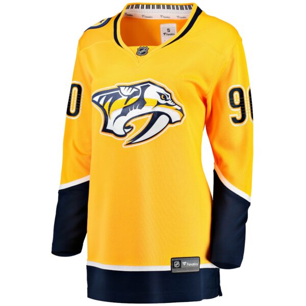 Women’s Nashville Predators Ryan O’Reilly Fanatics Branded Gold Home Premier Breakaway Player Jersey