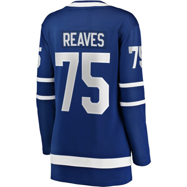 Women’s Toronto Maple Leafs Ryan Reaves Fanatics Branded Blue Home Breakaway Player Jersey