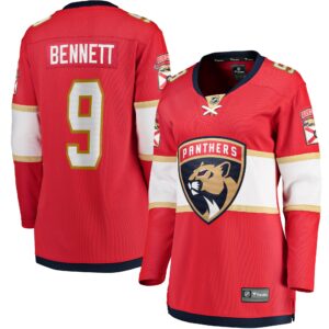 Women's Florida Panthers Sam Bennett Fanatics Branded Red Home Breakaway Replica Jersey