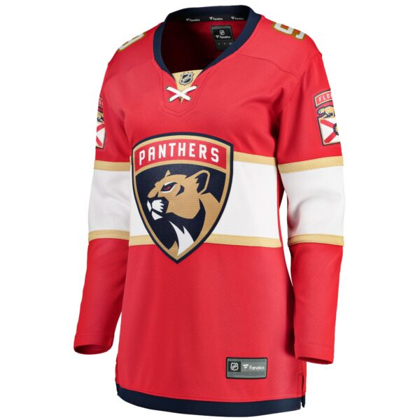 Women’s Florida Panthers Sam Bennett Fanatics Branded Red Home Breakaway Replica Jersey