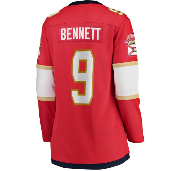 Women’s Florida Panthers Sam Bennett Fanatics Branded Red Home Breakaway Replica Jersey