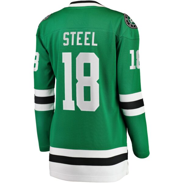 Women’s Dallas Stars Sam Steel Fanatics Branded Kelly Green Home Breakaway Player Jersey