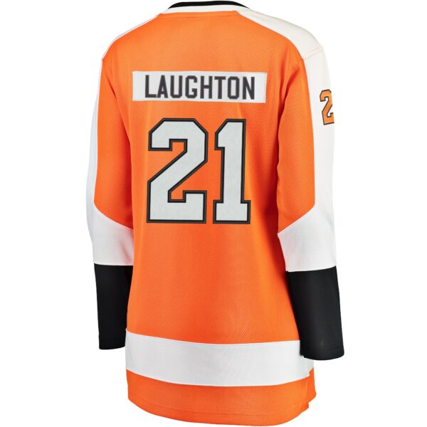 Women’s Philadelphia Flyers Scott Laughton Fanatics Branded Orange Breakaway Player Jersey