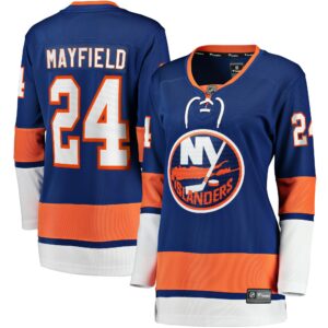 Women's New York Islanders Scott Mayfield Fanatics Branded Royal Breakaway Jersey