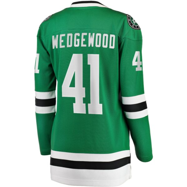 Women’s Dallas Stars Scott Wedgewood Fanatics Branded Kelly Green Home Breakaway Player Jersey