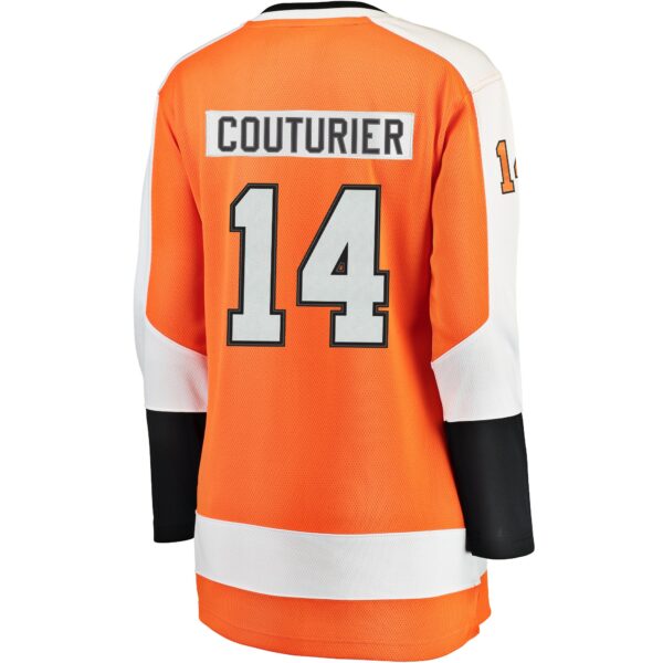 Women’s Philadelphia Flyers Sean Couturier Fanatics Branded Orange Breakaway Player Jersey