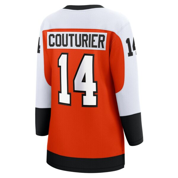 Women’s Philadelphia Flyers Sean Couturier Fanatics Branded Orange Home Breakaway Player Jersey