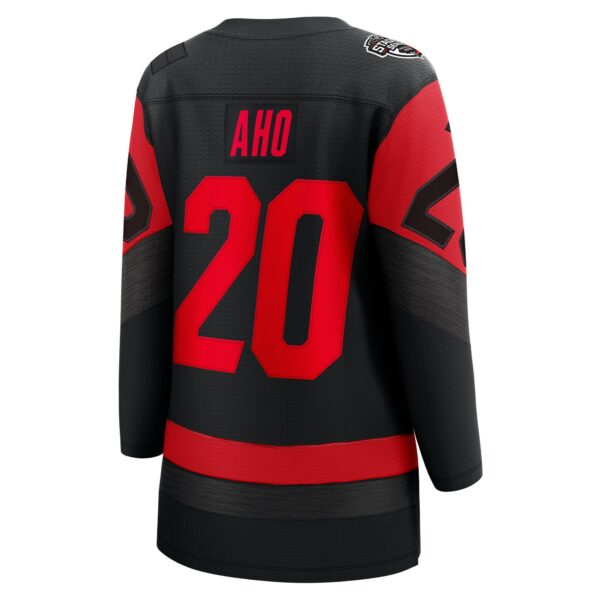 Women’s Carolina Hurricanes Sebastian Aho Fanatics Branded Black NHL Stadium Series Breakaway Player Jersey