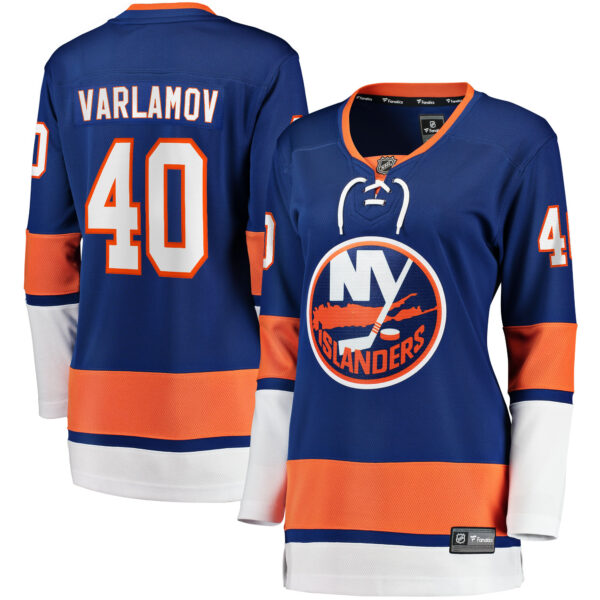 Women’s New York Islanders Semyon Varlamov Fanatics Branded Royal Home Breakaway Jersey