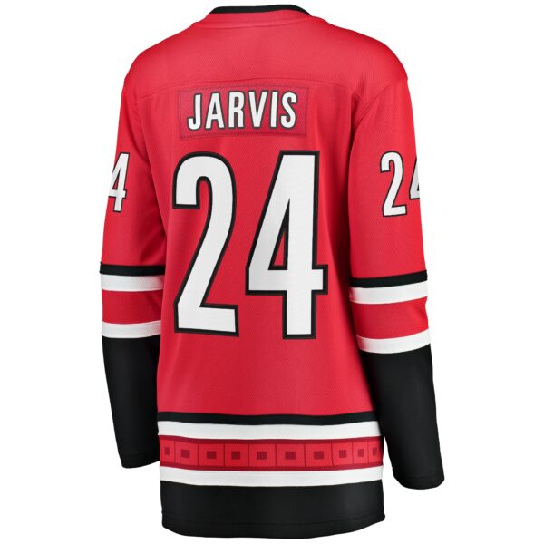 Women’s Carolina Hurricanes Seth Jarvis Fanatics Branded Red Alternate Breakaway Player Jersey