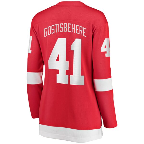 Women’s Detroit Red Wings Shayne Gostisbehere Fanatics Branded Red Home Breakaway Player Jersey