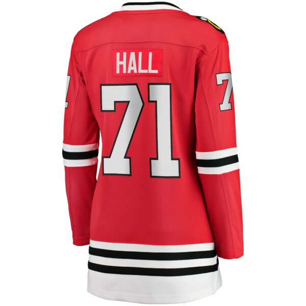 Women’s Chicago Blackhawks Taylor Hall Fanatics Branded Red Home Breakaway Player Jersey