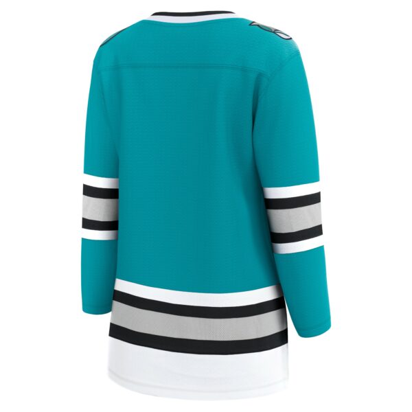 Women’s San Jose Sharks Fanatics Branded Teal 30th Anniversary Premier Breakaway Team Jersey