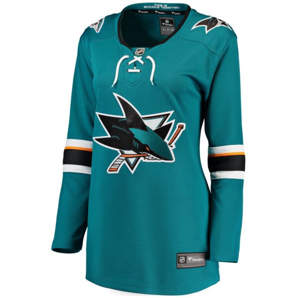 Women’s San Jose Sharks Fanatics Branded Teal Breakaway Home Jersey