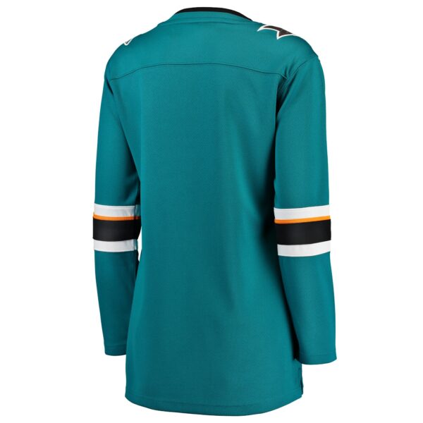 Women’s San Jose Sharks Fanatics Branded Teal Breakaway Home Jersey