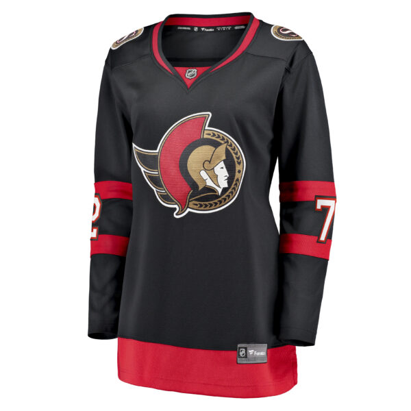 Women’s Ottawa Senators Thomas Chabot Fanatics Branded Black Home Breakaway Jersey