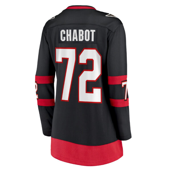 Women’s Ottawa Senators Thomas Chabot Fanatics Branded Black Home Breakaway Jersey