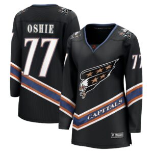 Women's Washington Capitals TJ Oshie Fanatics Branded Black Special Edition 2.0 Breakaway Player Jersey