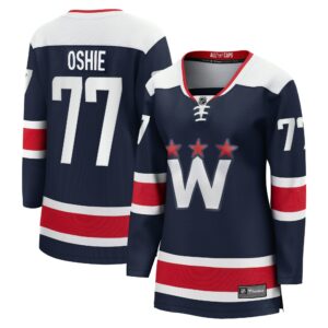 Women's Washington Capitals TJ Oshie Fanatics Branded Navy Alternate Premier Breakaway Player Jersey