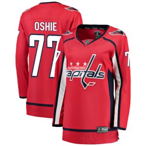 Women's Washington Capitals TJ Oshie Fanatics Branded Red Home Breakaway Player Jersey