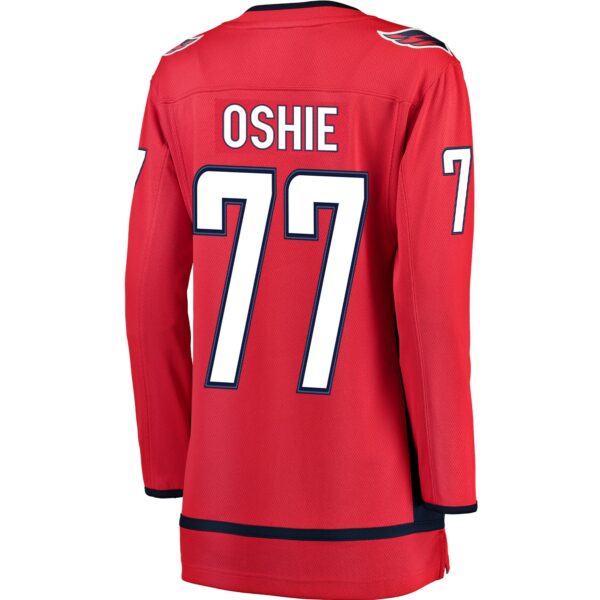 Women’s Washington Capitals TJ Oshie Fanatics Branded Red Home Breakaway Player Jersey