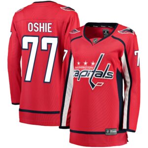 Women's Washington Capitals TJ Oshie Fanatics Branded Red Breakaway Player Jersey