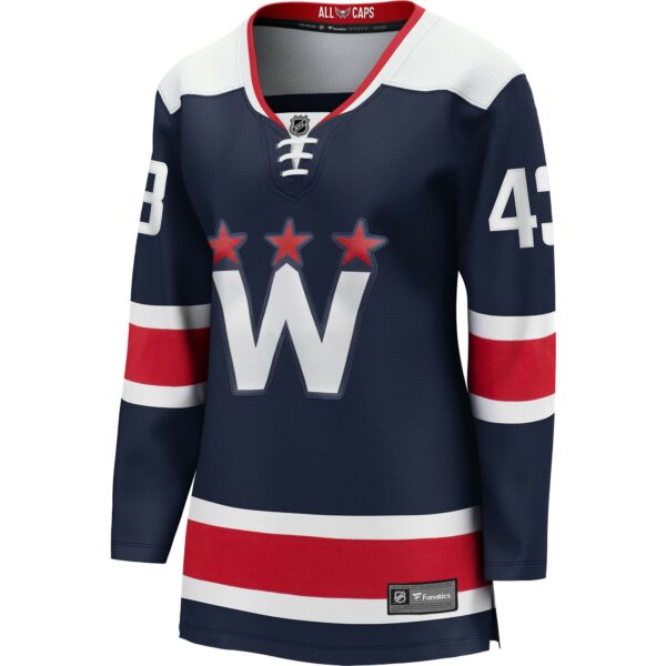 Women’s Washington Capitals Tom Wilson Fanatics Branded Navy Alternate Premier Breakaway Player Jersey