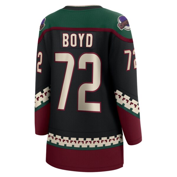 Women’s Arizona Coyotes Travis Boyd Fanatics Branded Black Home Breakaway Player Jersey