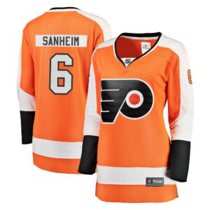 Women's Philadelphia Flyers Travis Sanheim Fanatics Branded Orange Breakaway Player Jersey