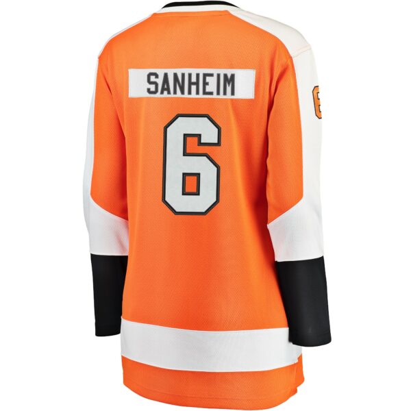 Women’s Philadelphia Flyers Travis Sanheim Fanatics Branded Orange Breakaway Player Jersey