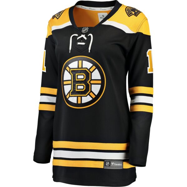 Women’s Boston Bruins Trent Frederic Fanatics Branded Black Home Breakaway Player Jersey