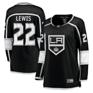 Women's Los Angeles Kings Trevor Lewis Fanatics Branded Black Home Breakaway Player Jersey