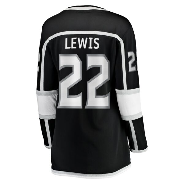 Women’s Los Angeles Kings Trevor Lewis Fanatics Branded Black Home Breakaway Player Jersey