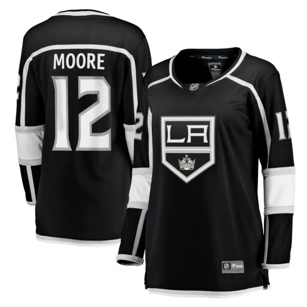 Women’s Los Angeles Kings Trevor Moore Fanatics Branded Black Home Breakaway Player Jersey