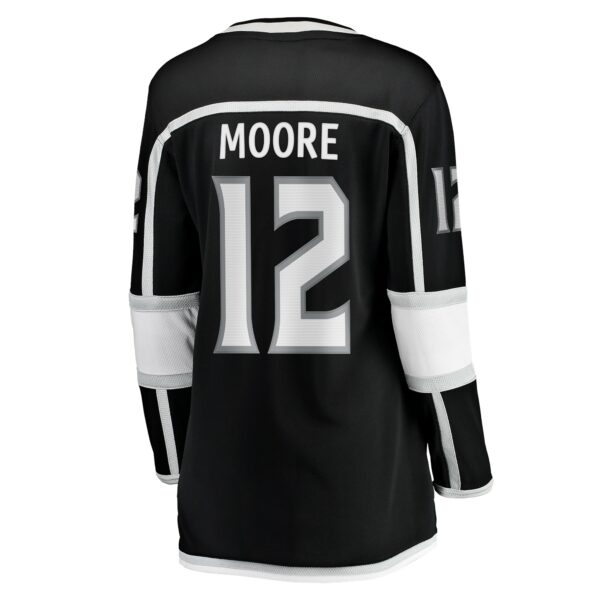 Women’s Los Angeles Kings Trevor Moore Fanatics Branded Black Home Breakaway Player Jersey