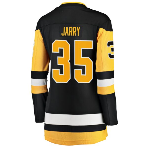 Women’s Pittsburgh Penguins Tristan Jarry Fanatics Branded Black Premier Breakaway Player Jersey