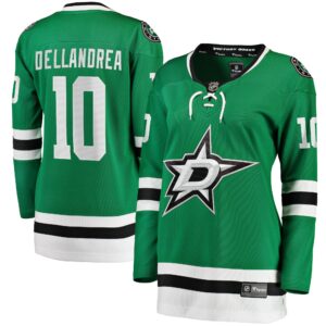 Women's Dallas Stars Ty Dellandrea Fanatics Branded Kelly Green Home Breakaway Player Jersey