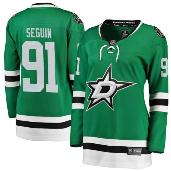 Women’s Dallas Stars Tyler Seguin Fanatics Branded Green Home Breakaway Player Jersey