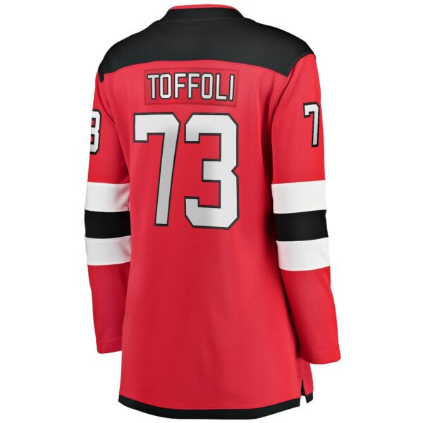 Women’s New Jersey Devils Tyler Toffoli Fanatics Branded Red Home Breakaway Player Jersey