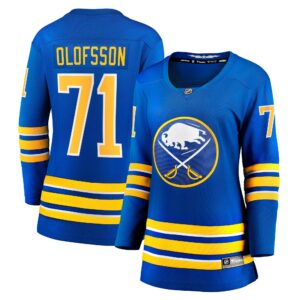 Women's Buffalo Sabres Victor Olofsson Fanatics Branded Royal Breakaway Player Jersey