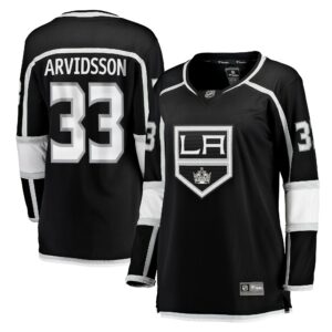 Women's Los Angeles Kings Viktor Arvidsson Fanatics Branded Black Home Breakaway Player Jersey