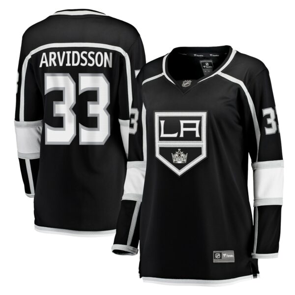 Women’s Los Angeles Kings Viktor Arvidsson Fanatics Branded Black Home Breakaway Player Jersey