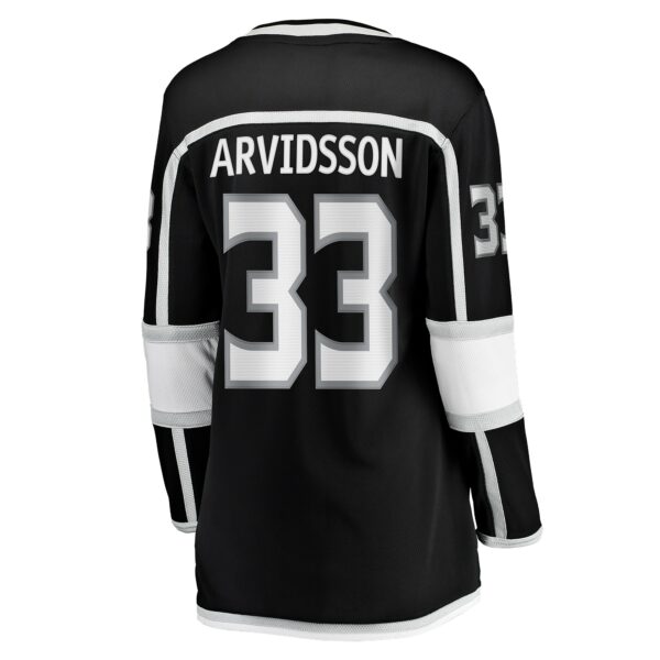 Women’s Los Angeles Kings Viktor Arvidsson Fanatics Branded Black Home Breakaway Player Jersey