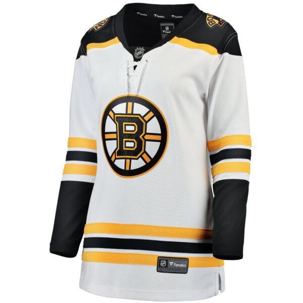 Women’s Boston Bruins Fanatics Branded White Away Breakaway Jersey