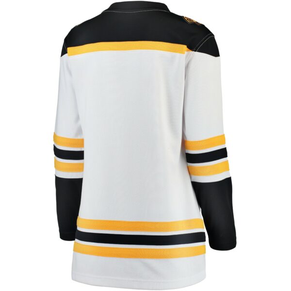 Women’s Boston Bruins Fanatics Branded White Away Breakaway Jersey