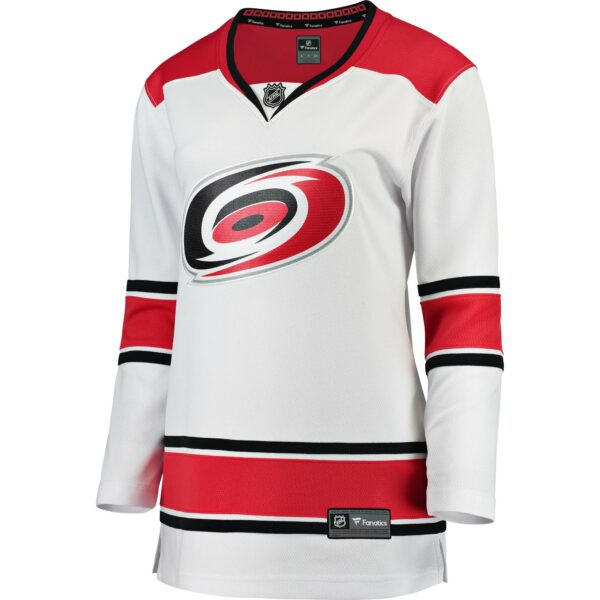 Women’s Carolina Hurricanes Fanatics Branded White Away Breakaway Jersey