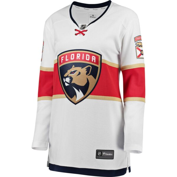 Women’s Florida Panthers Fanatics Branded White Away Breakaway Jersey