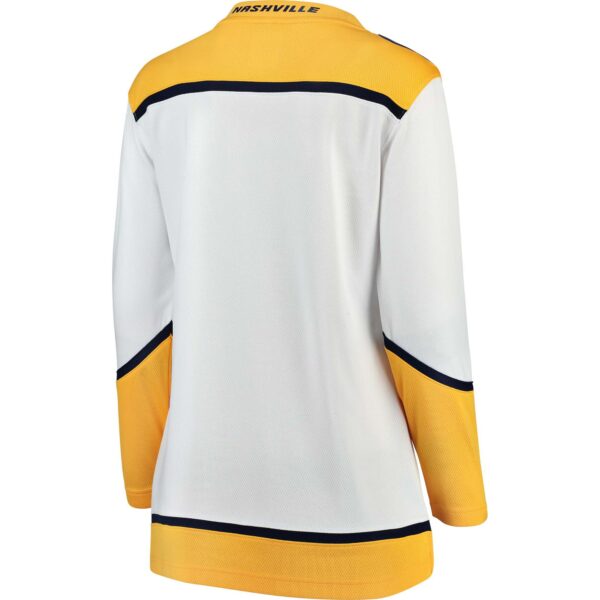 Women’s Nashville Predators Fanatics Branded White Away Breakaway Jersey