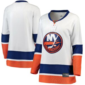 Women's New York Islanders Fanatics Branded White Away Breakaway Jersey